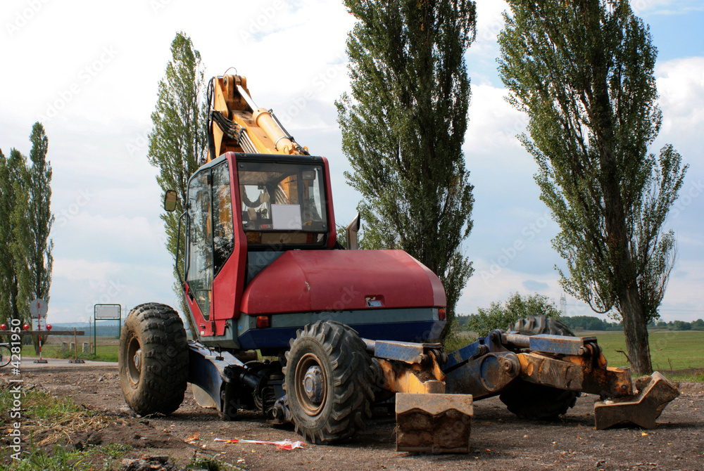 Obraz premium excavator 24