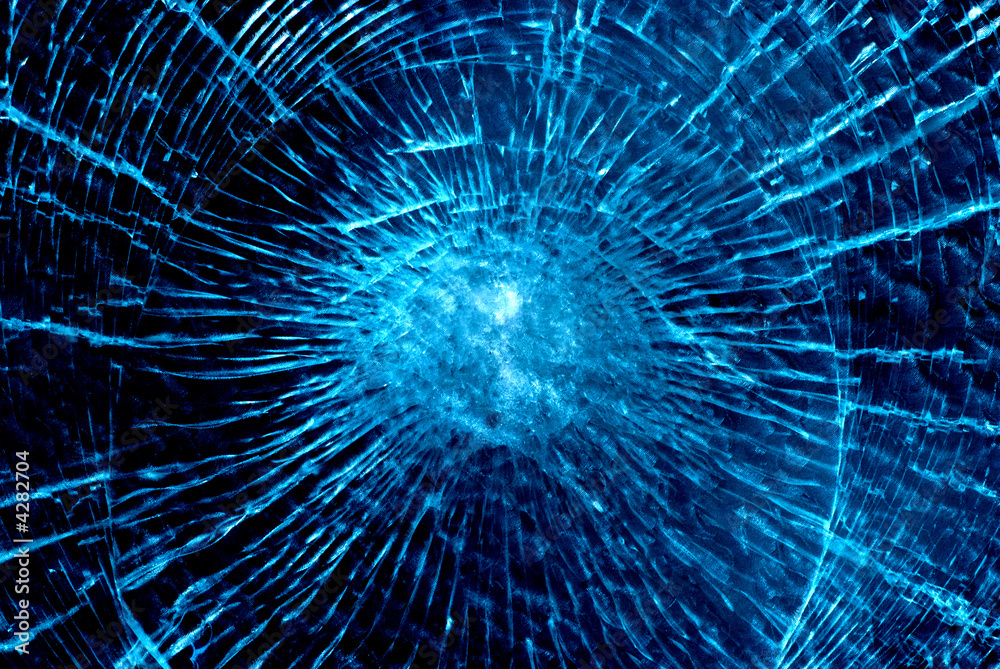 Obraz premium cracked glass