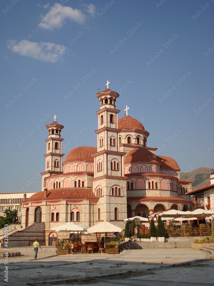 Cathédrale orthodoxe de Korce, en Albanie