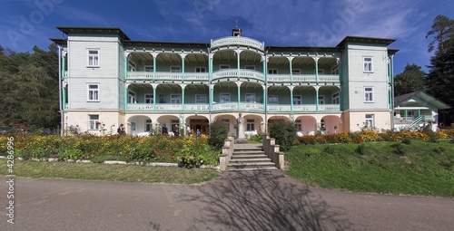 Komancza - poland - museum of bishop wyszynski at old resort photo