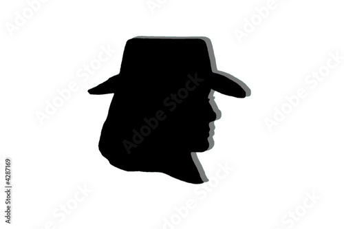 Cowgirl in Shadow
