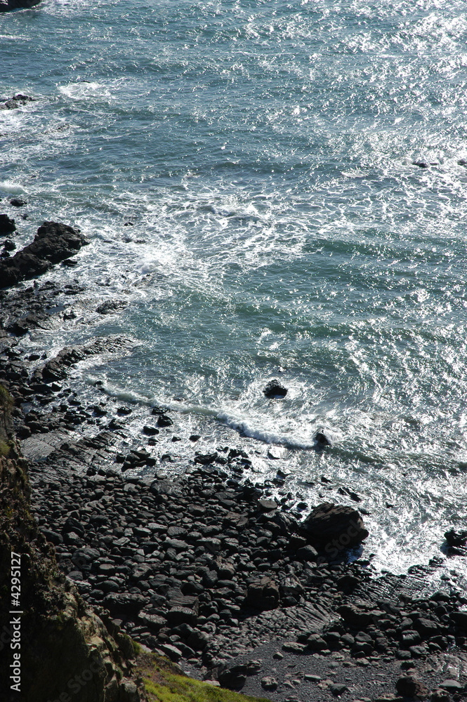 Fototapeta premium ragged coast