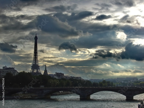 Clouds over Paris