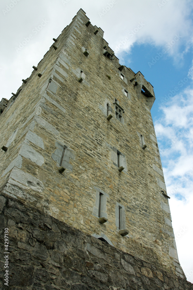 Ross Castle watch tower. Ross Castle watch tower.