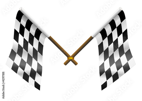 Drapeaux à damier