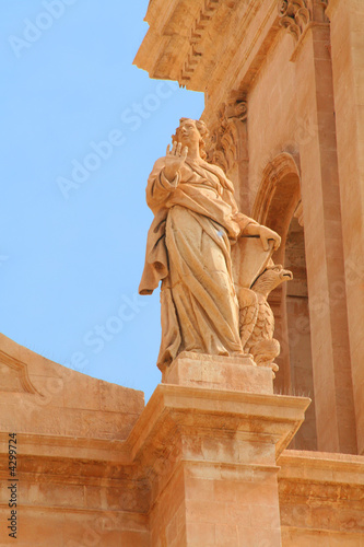Barock Kirche, Noto, Sizilien, Italien