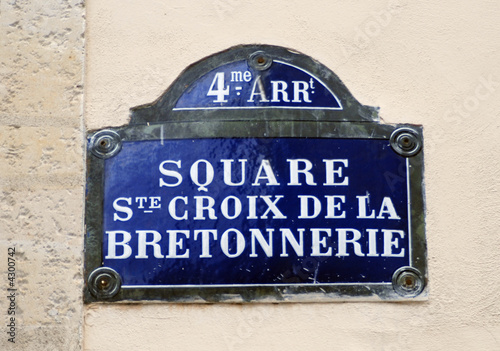 Square Sainte Croix de la Bretonnerie © Julien Vivet