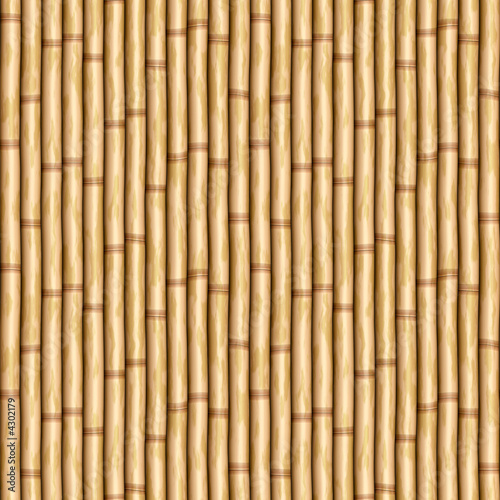 large image of bamboo poles as wall or curtain © clearviewstock