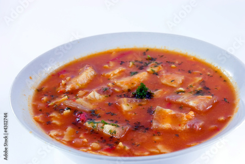 Beef-Bean Soup with Slices of Beef and Vegetable 3