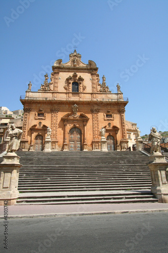 Duomo di S. Pietro, Barock Kirche, Modica, Sizilien, Italien