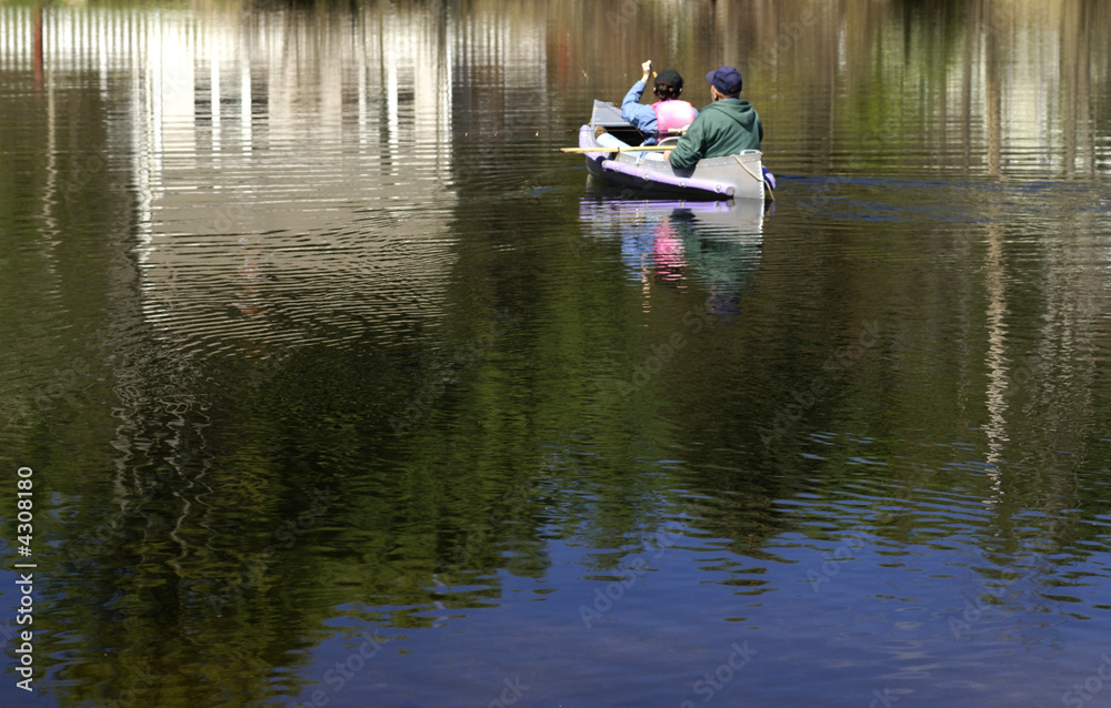 Fishing From the Canoe