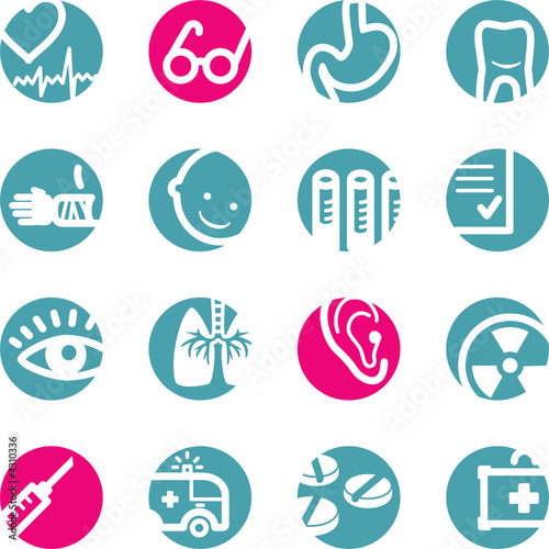 circle medicine icons