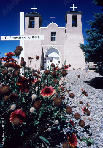 St Francis of Assisi Church, Taos, New Mexico USA