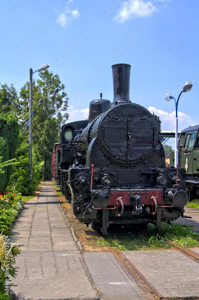 Naklejka premium Old train