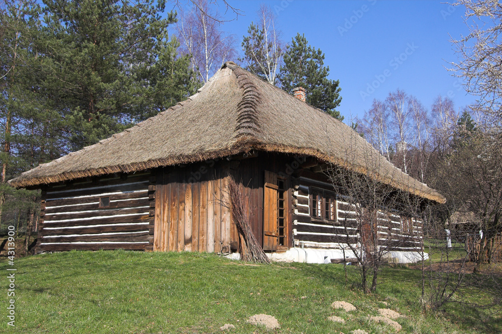 old hause - polish village old hause - polish village