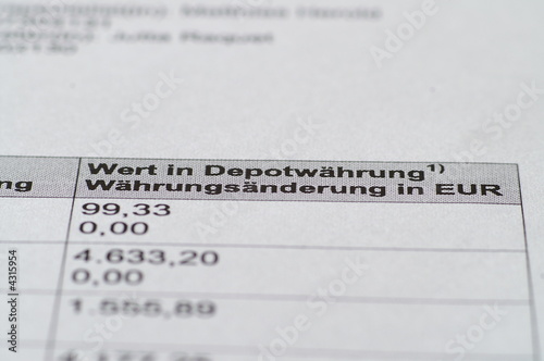 depotauszug