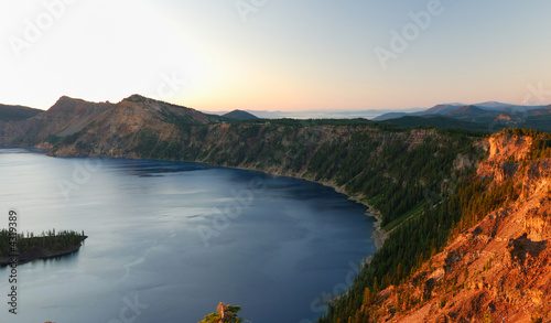 Sunrise at Crater Lake