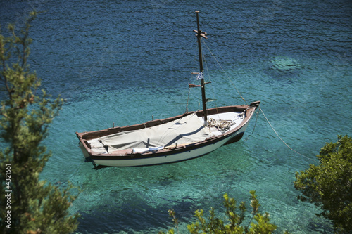 bateau en grece