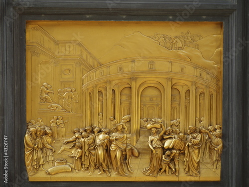 gates of paradise by lorenzo ghiberti baptistery photo