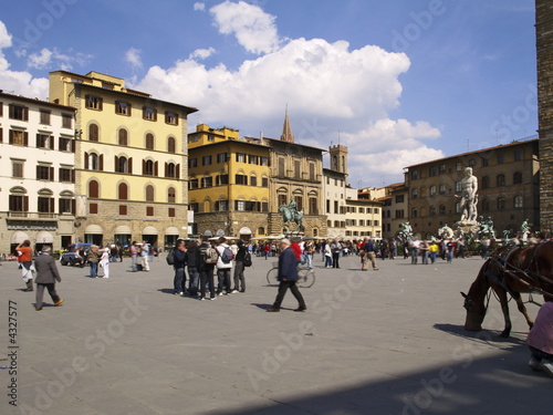 Wallpaper Mural piazza della signoria in florenz italien Torontodigital.ca