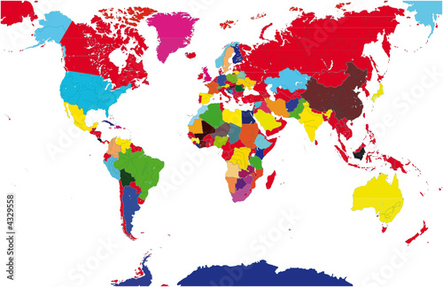 carte mondiale
