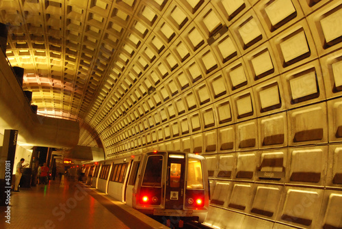 Rosslyn Metro Station Near Washington DC and Georgetown