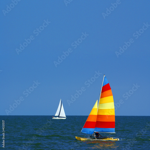 Fototapeta colorful sails