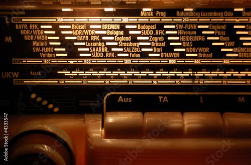 Radio a valvole photo