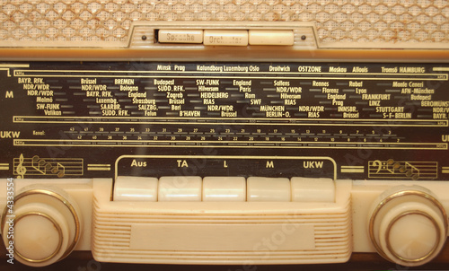 Radio d'epoca photo