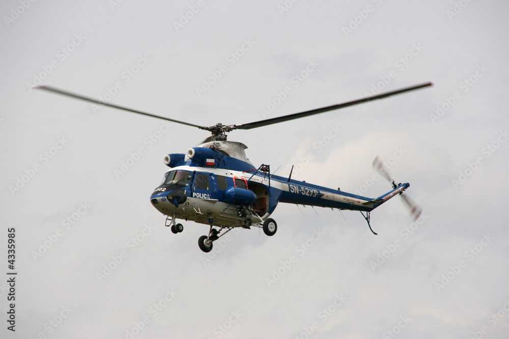 Police helicopter Police helicopter