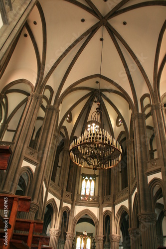 Obraz na płótnie interior de iglesia san juan en Arucas Gran Canaria