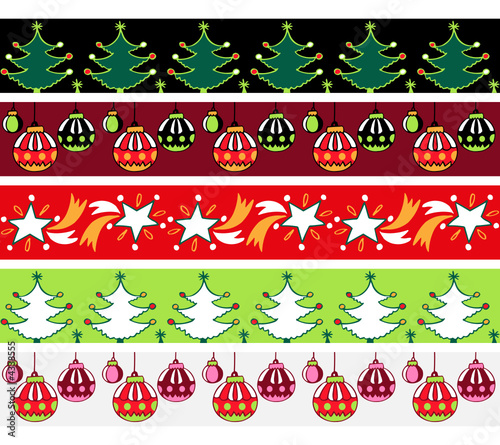 rubans de Noël