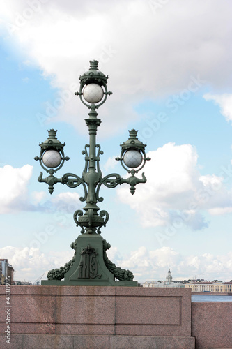 antique lamp pole © Maxim Prikazov