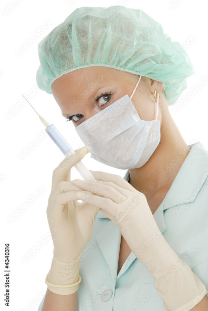 Frantic nurse Frantic nurse