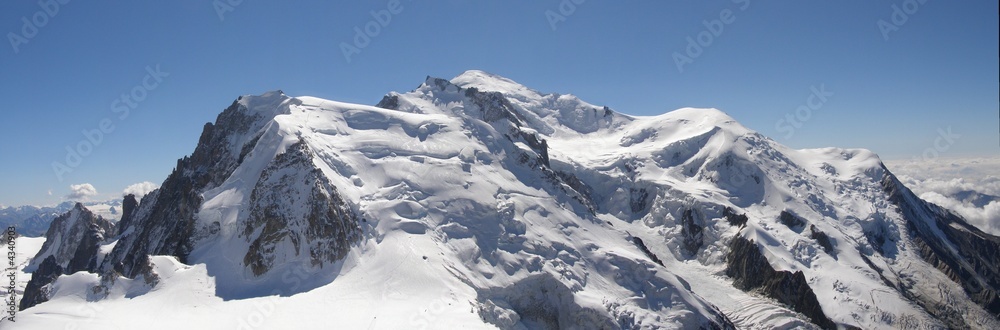 Obraz premium Panoramique Mont Blanc