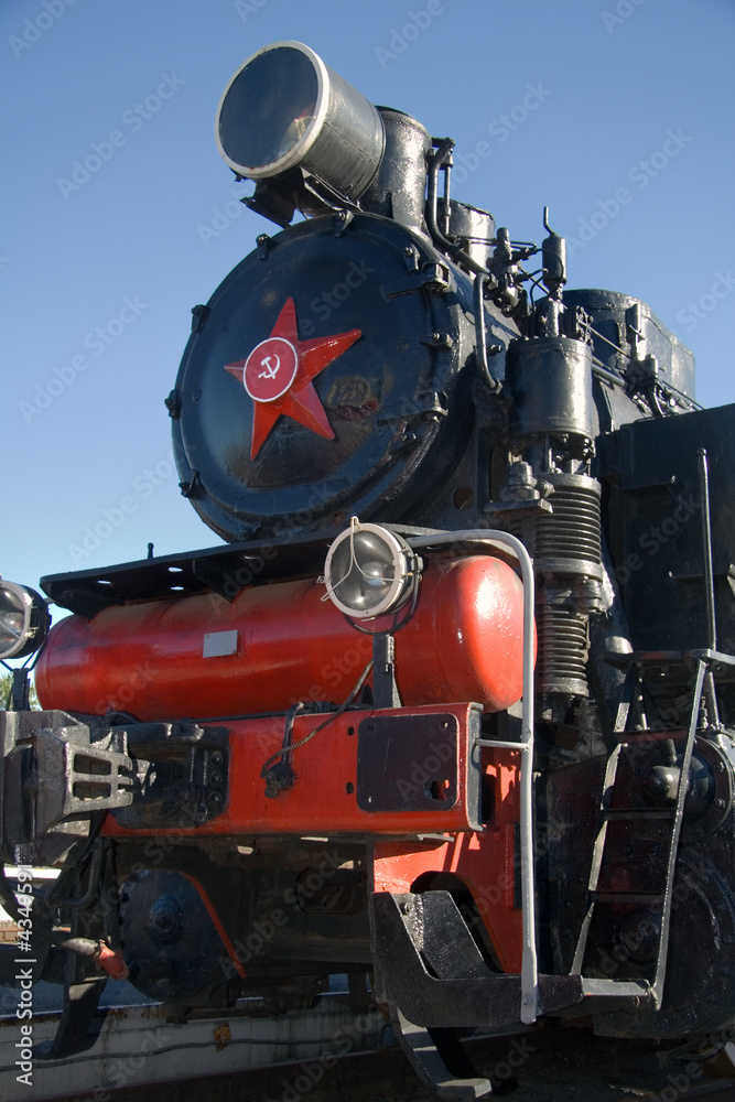 Obraz premium Steam locomotive
