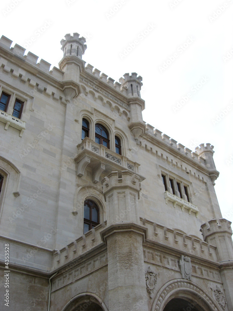 trieste - castello belvedere