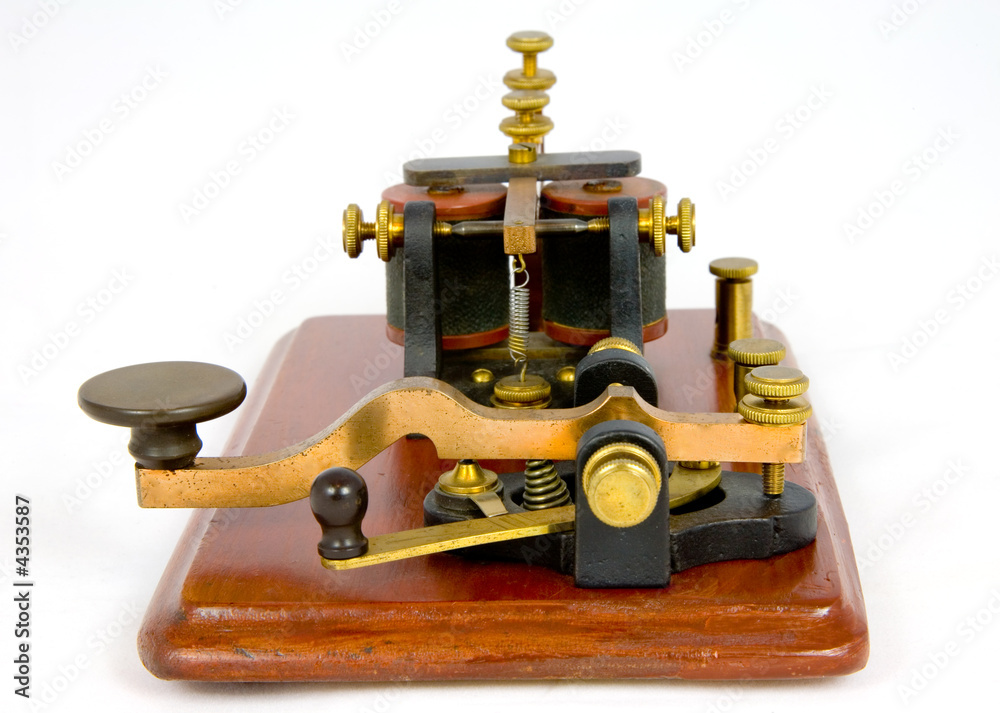 Vintage Morse Key dating from 1862