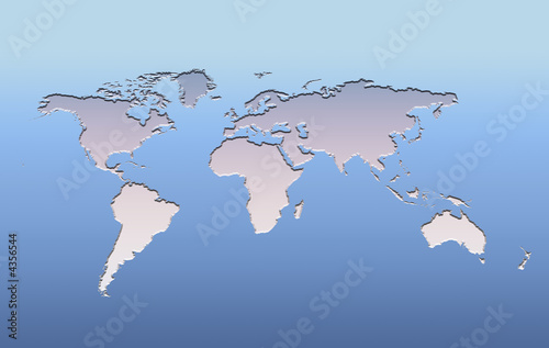 world map