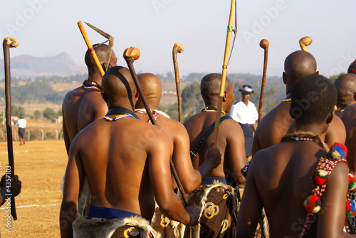 Tapeta Reed Dance in Swaziland - tribal chiefs