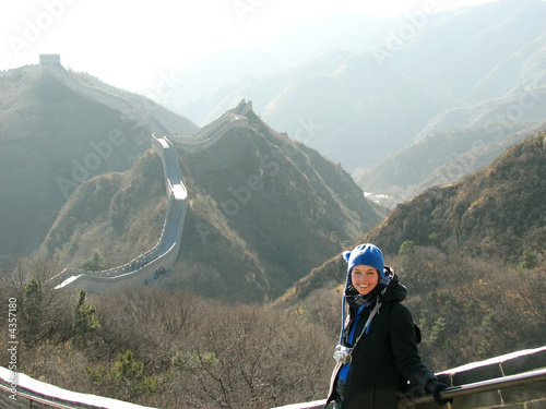 Girl at the Wall