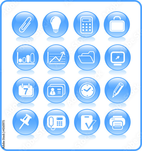 Miscellaneous office vector icons