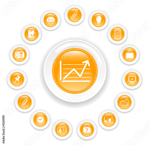 Miscellaneous office vector icons