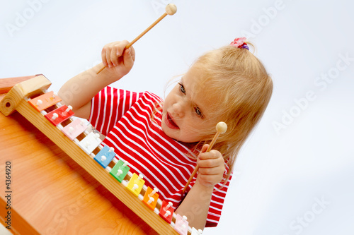 Rainbow xylophone photo