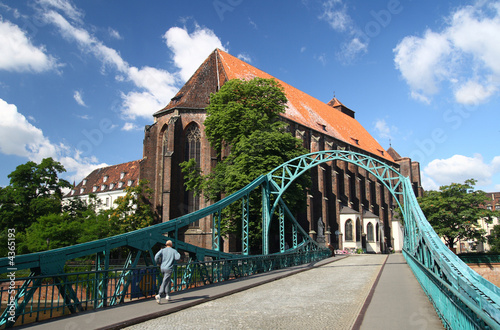 Tumski bridge, Wroclaw photo