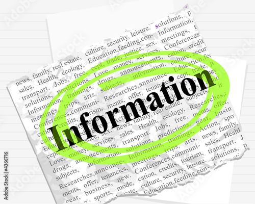 information