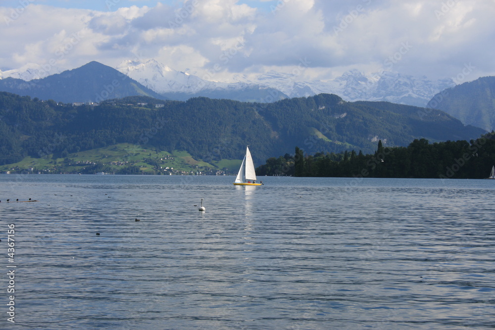 Obraz premium Lake Lucerne