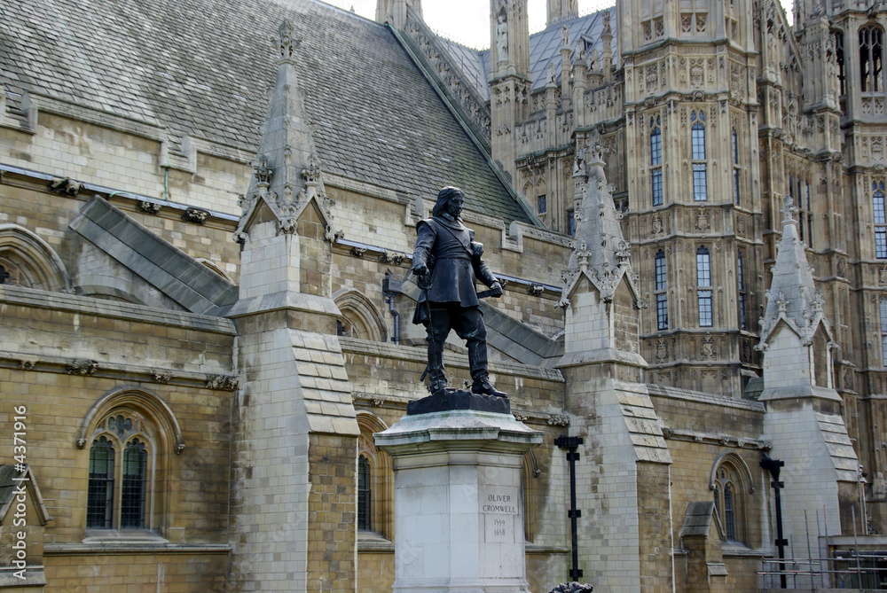 Oliver Cromwell - London - Palace of Westminster
