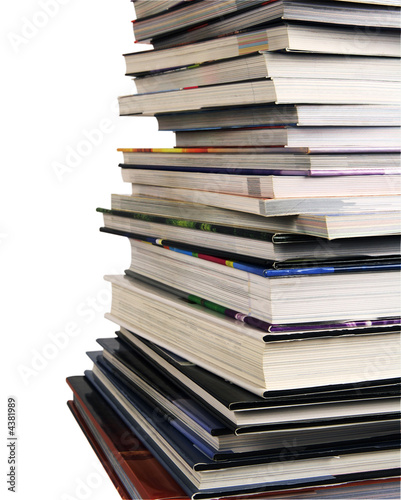 Books with clipping path