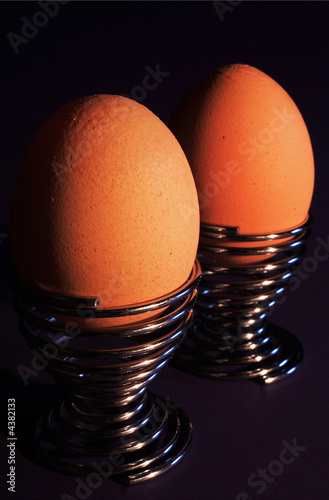 Eggs in eggcups